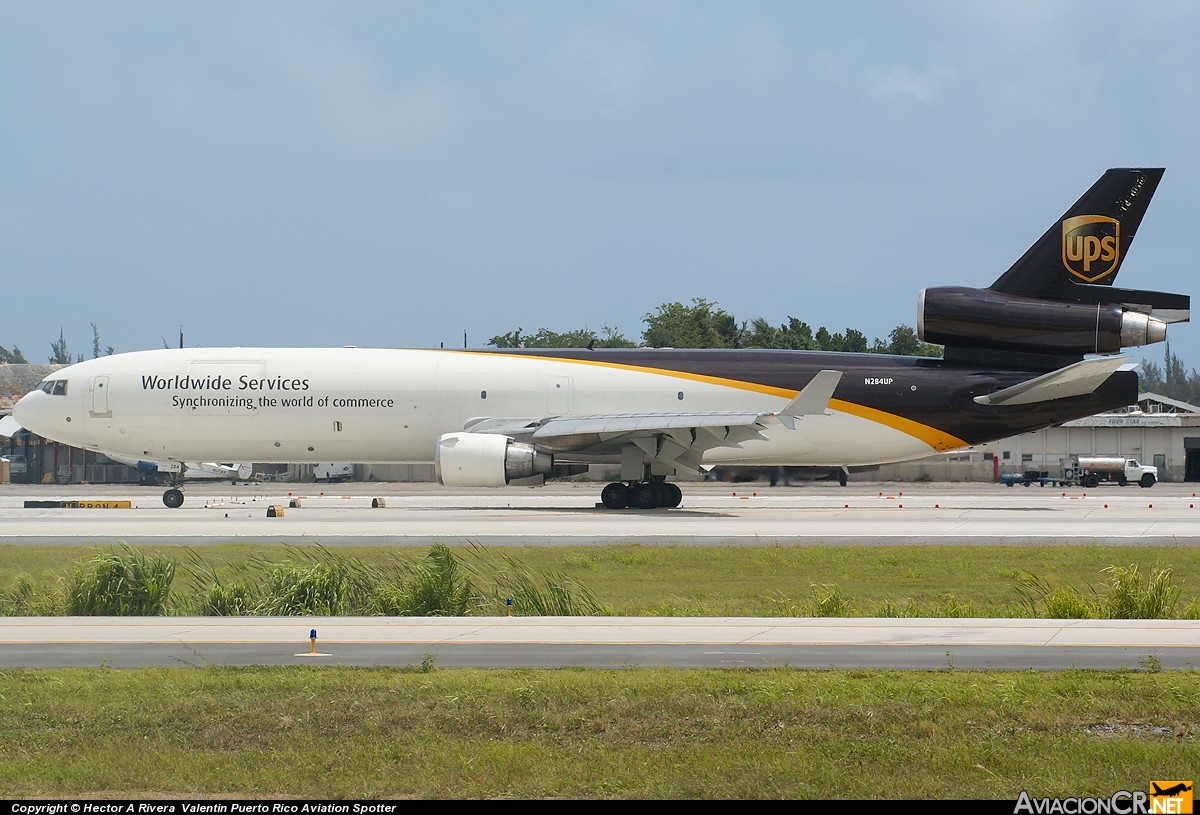 N284UP - McDonnell Douglas MD-11F - UPS - United Parcel Service