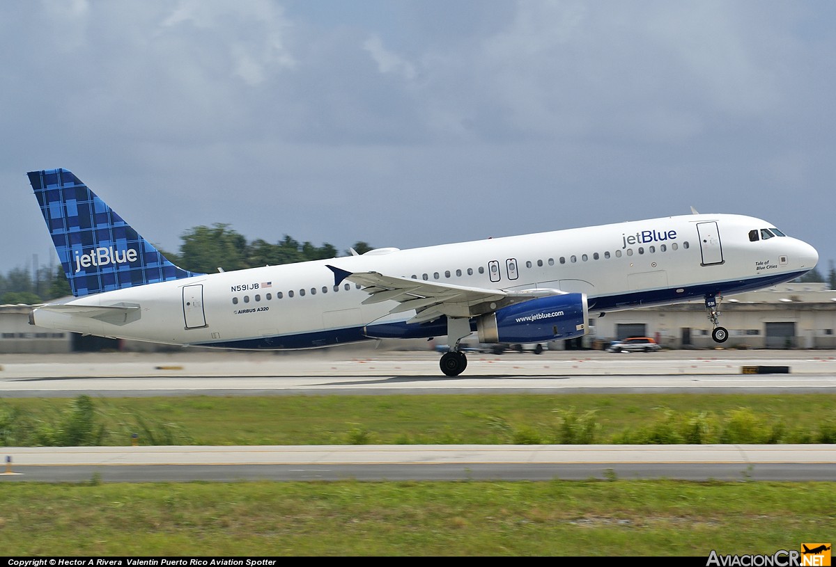 N591JB - Airbus A320-232 - Jet Blue