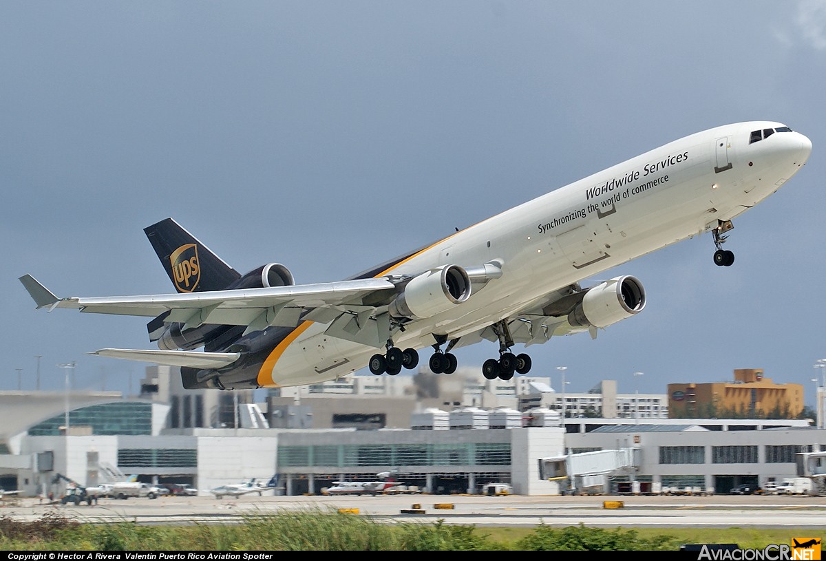 N284UP - McDonnell Douglas MD-11F - UPS - United Parcel Service