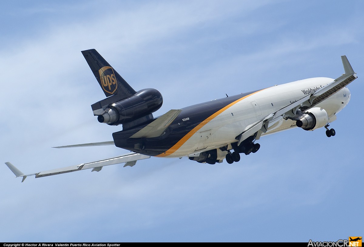 N284UP - McDonnell Douglas MD-11F - UPS - United Parcel Service