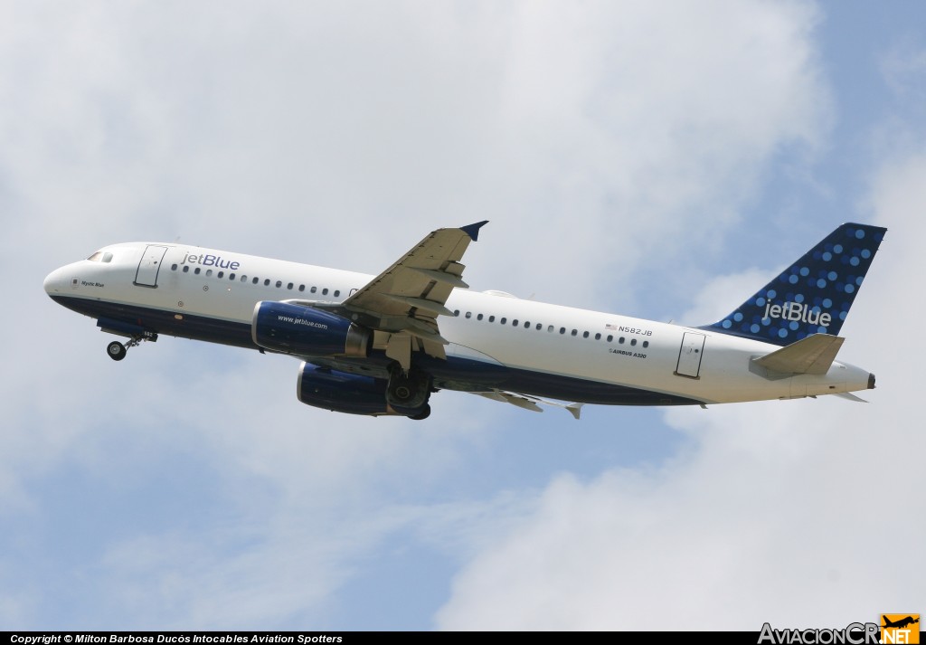 N582JB - Airbus A320-232 - Jet Blue