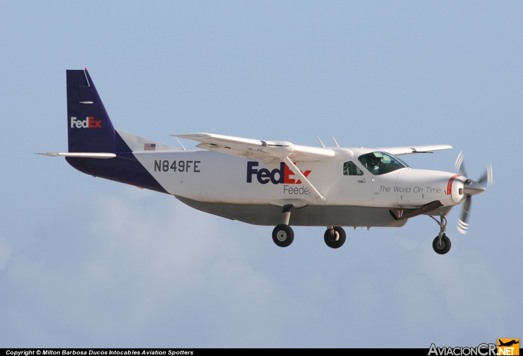 N849FE - Cessna 208B Super Cargomaster - FedEx