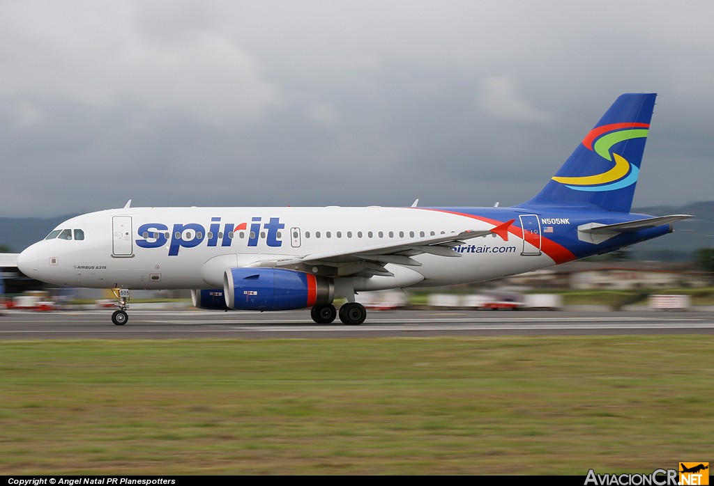 N505NK - Airbus A319-132 - Spirit Airlines