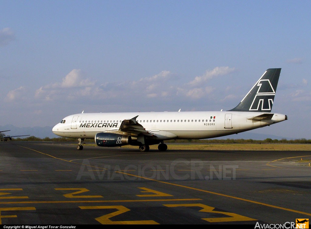 N280RX - Airbus A321-231 - Mexicana