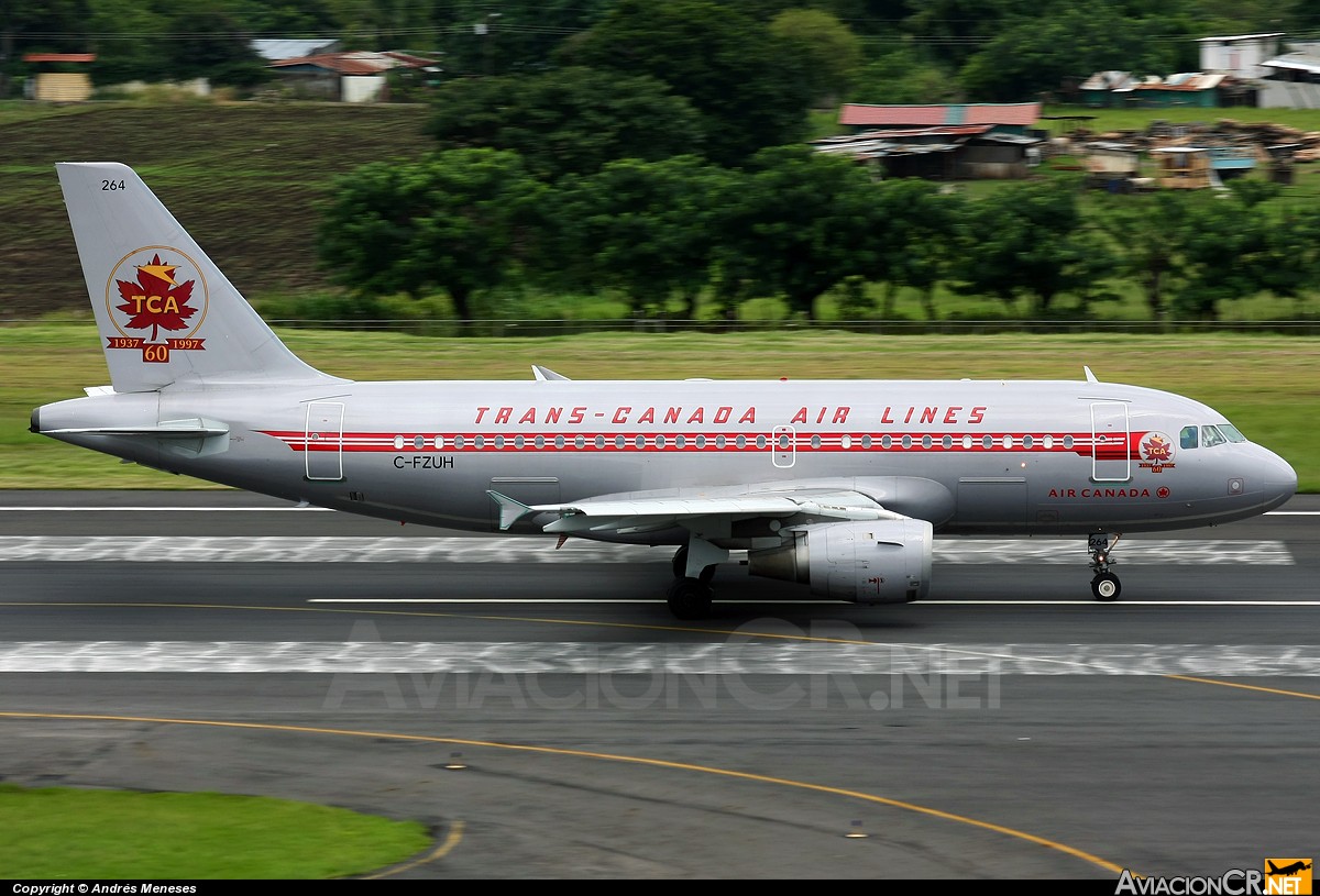 C-FZUH - Airbus A319-114 - Air Canada