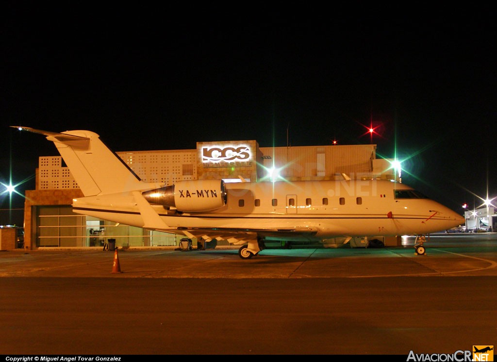 XA-MYN - Bombardier CL-600-2B16 - Privado ( Aeronaves Azteca S.A. de C.V. )