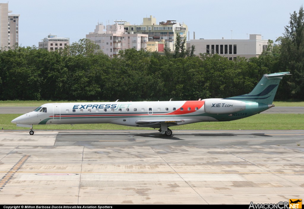 N26549 - Embraer EMB-145LR (ERJ-145LR) - Express Jet