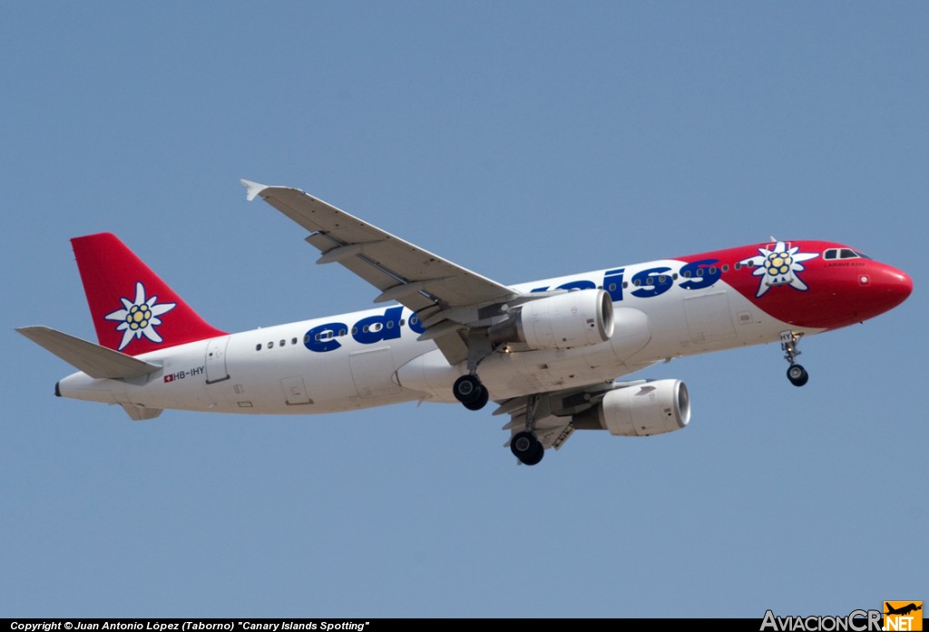 HB-IHY - Airbus A320-214 - Edelweiss Air