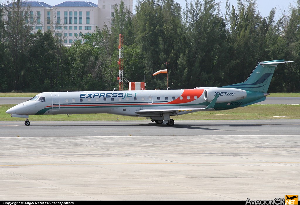 N12166 - Embraer Embraer EMB-145XR (ERJ-145XR) - Express Jet