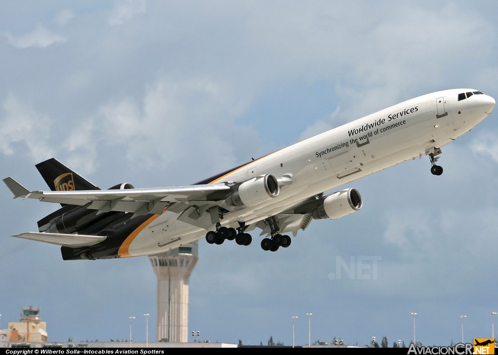 N284UP - McDonnell Douglas MD-11F - UPS - United Parcel Service