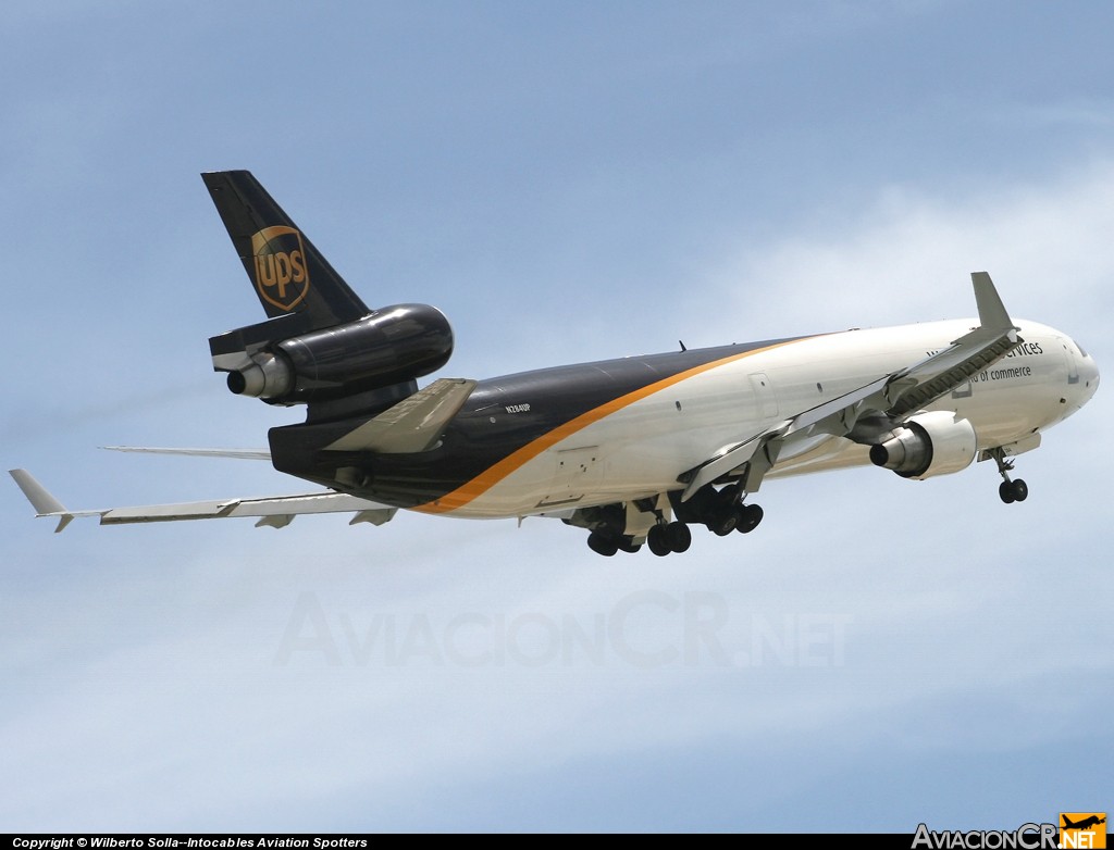 N284UP - McDonnell Douglas MD-11F - UPS - United Parcel Service