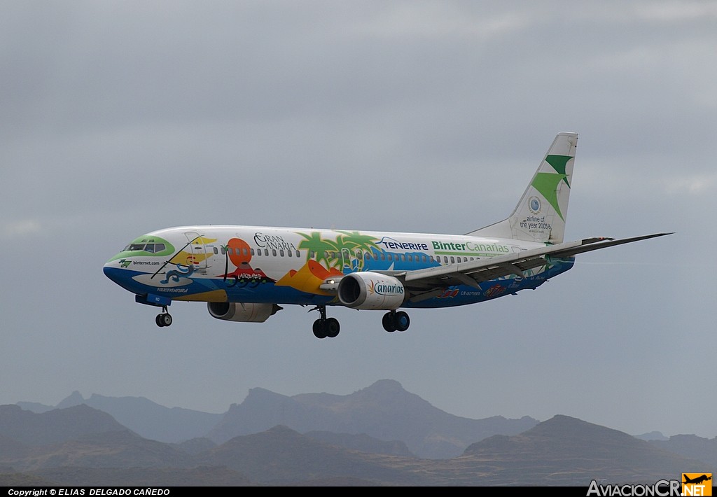EC-INQ - Boeing 737-4Q8 - Binter Canarias