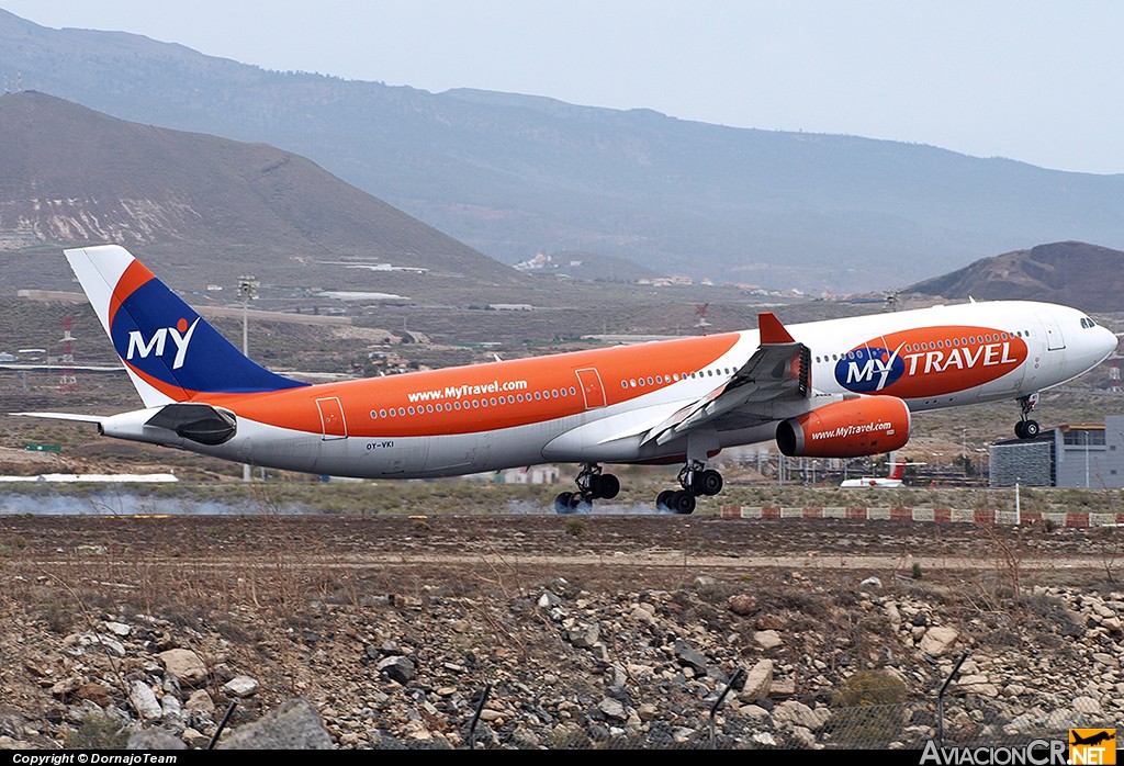 OY-VKI - Airbus A330-343X - My Travel Airways