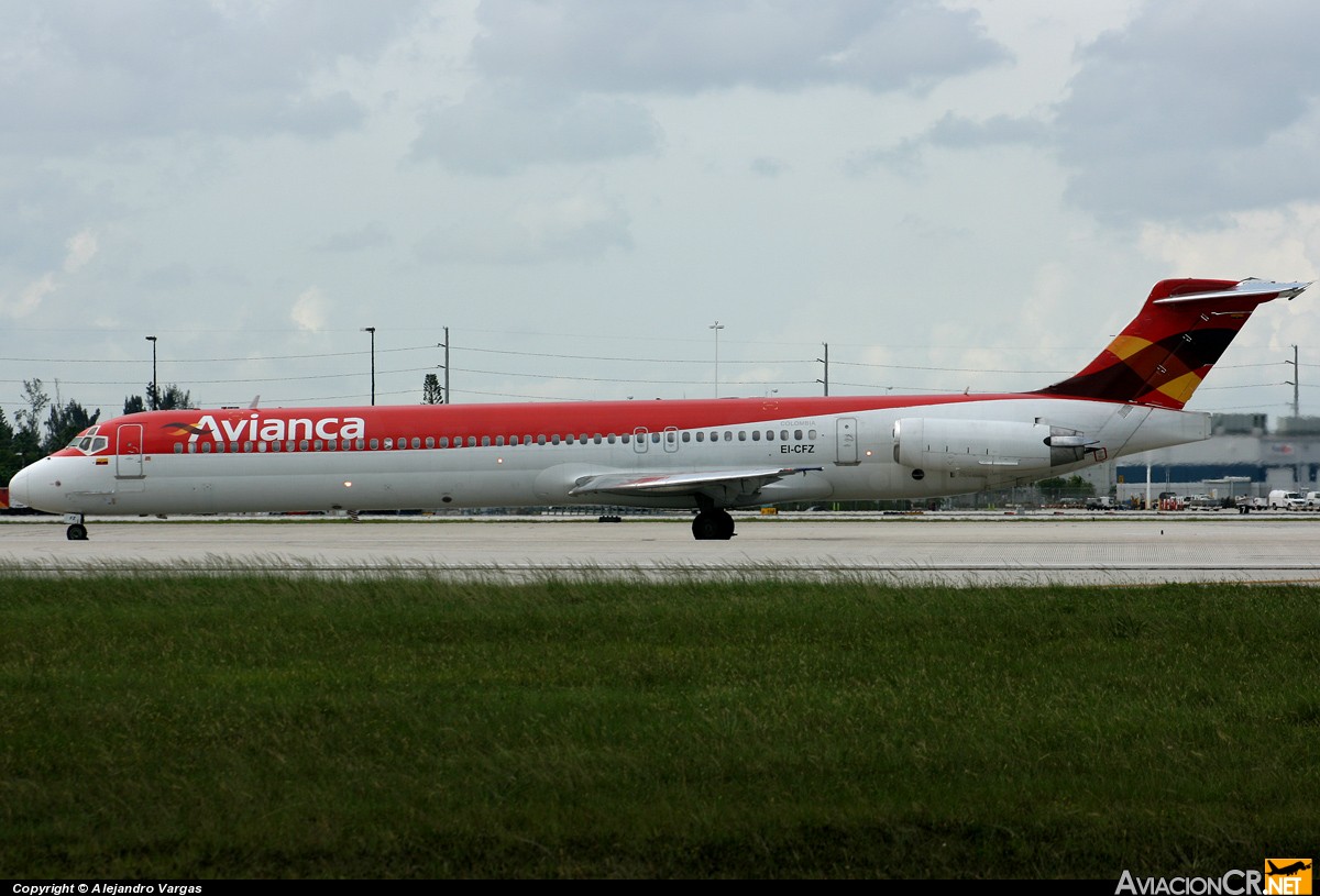 EI-CFZ - McDonnell Douglas MD-83 (DC-9-83) - Avianca Colombia