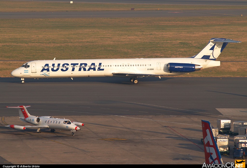 LV-BDO - McDonnell Douglas MD-83 (DC-9-83) - Austral Líneas Aéreas