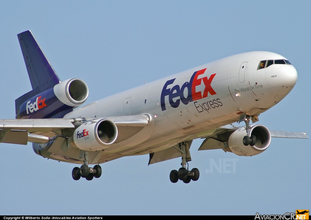 N568FE - Mcdonnell Douglas MD-10-10F - FedEx