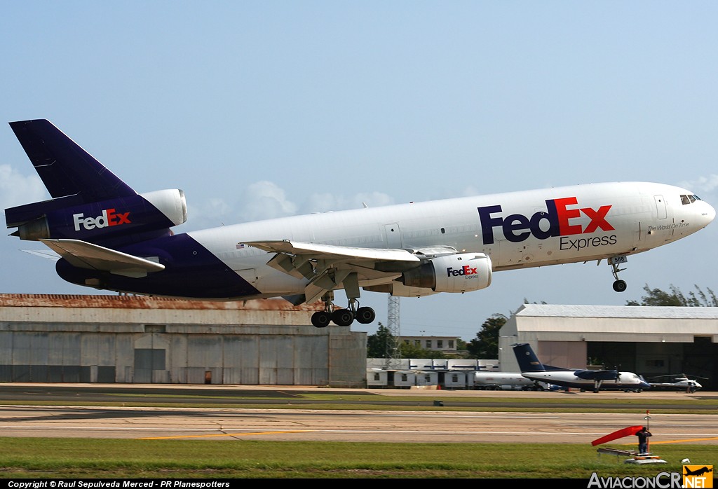 N568FE - Mcdonnell Douglas MD-10-10F - FedEx