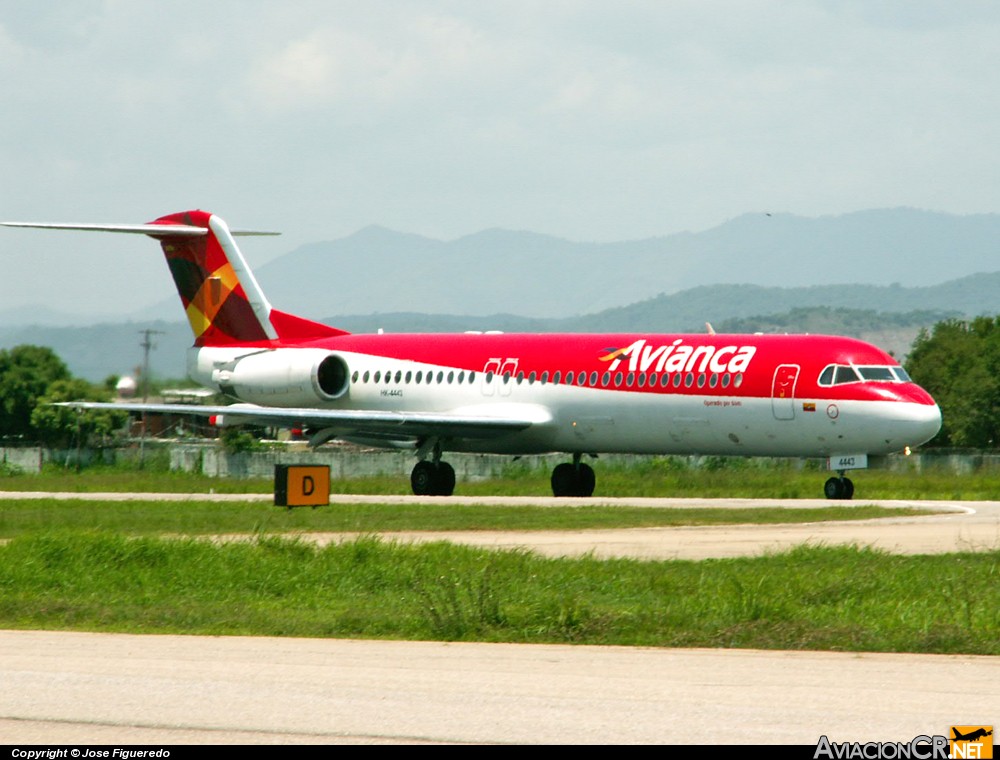 HK-4443 - Fokker 100 - Avianca Colombia