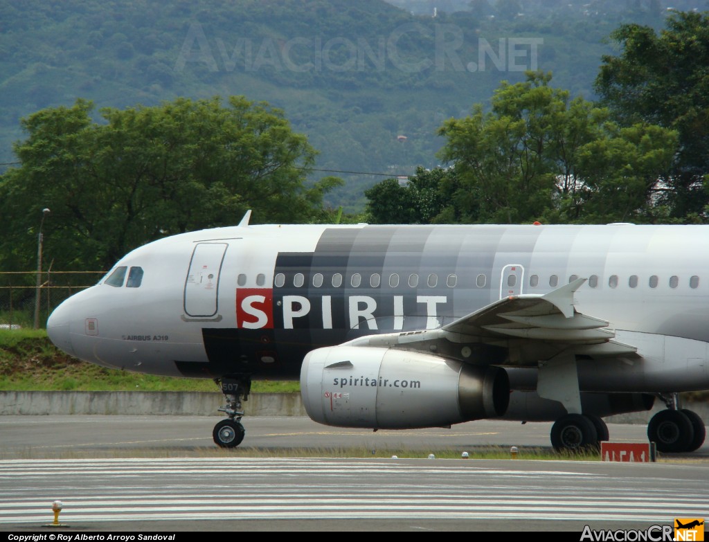 N507NK - Airbus A319-132 - Spirit Airlines
