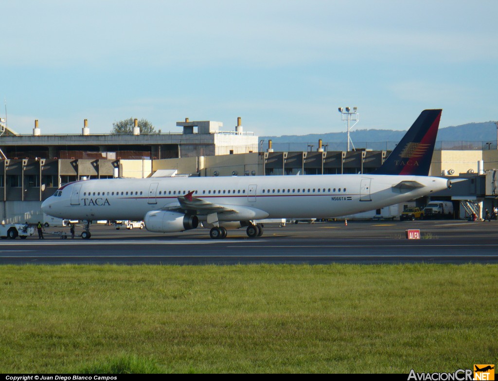 N566TA - Airbus A321-231 - TACA