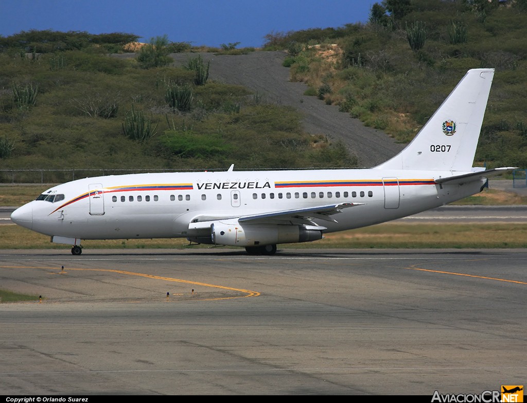 0207 - Boeing 737-2N1(Adv) - Fuerza Aérea Venezolana