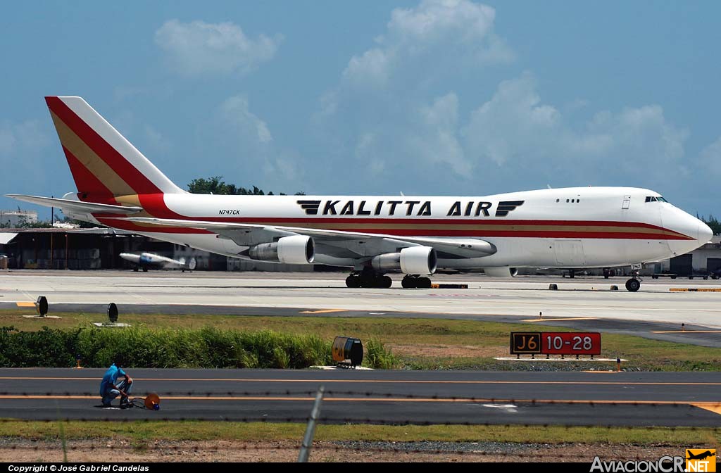 N747CK - Boeing 747-221F(SCD) - Kalitta Air