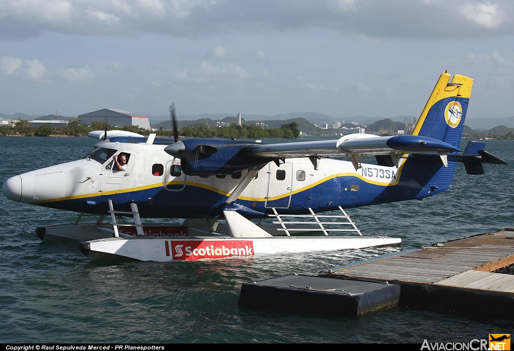 N573SA - De Havilland Canada DHC-6-300 Twin Otter - Seaborne AIrlines