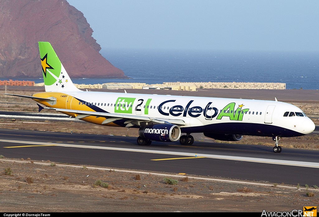 G-OZBI - Airbus A321-231 - Monarch Airlines