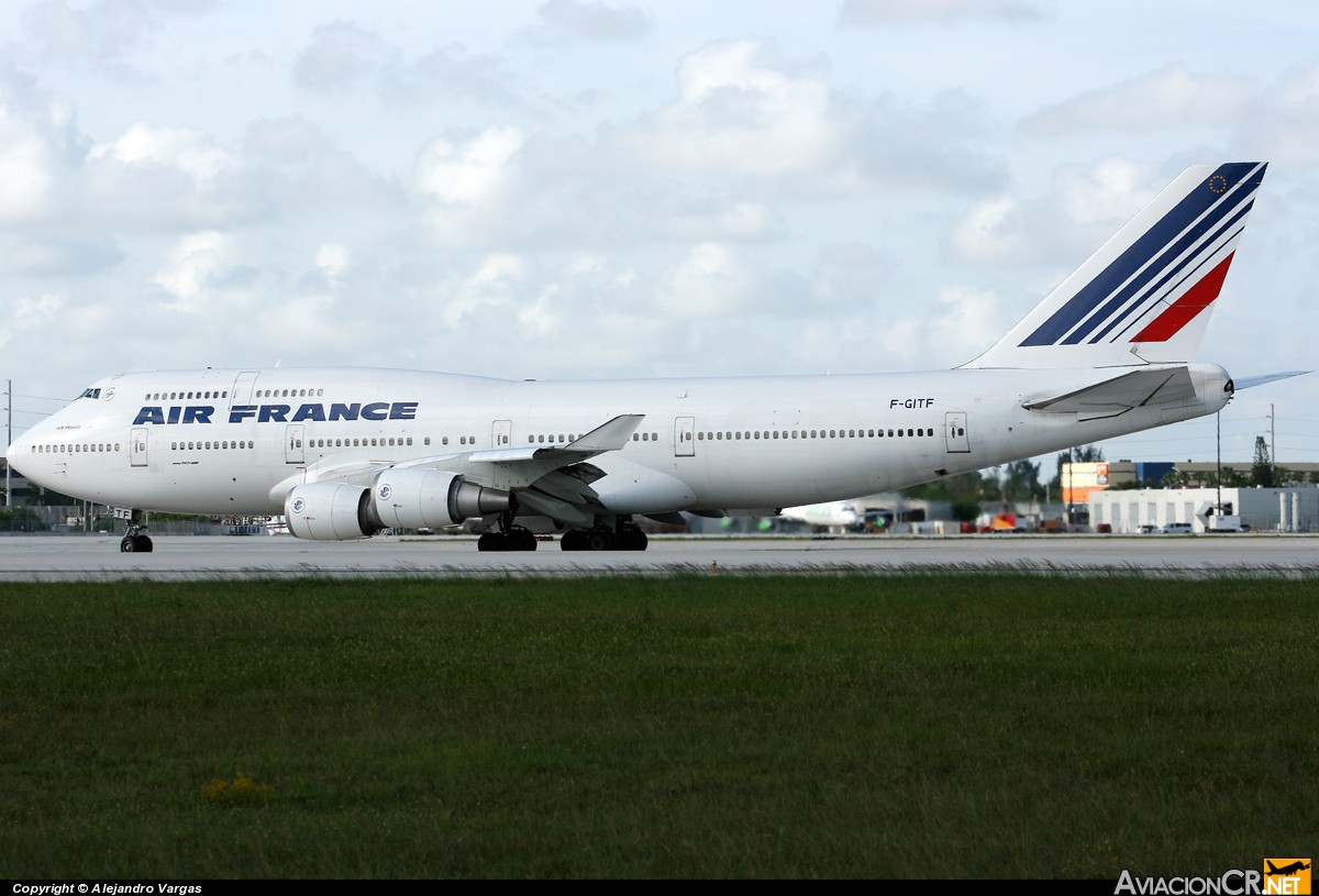 F-GITF - Boeing 747-428 - Air France
