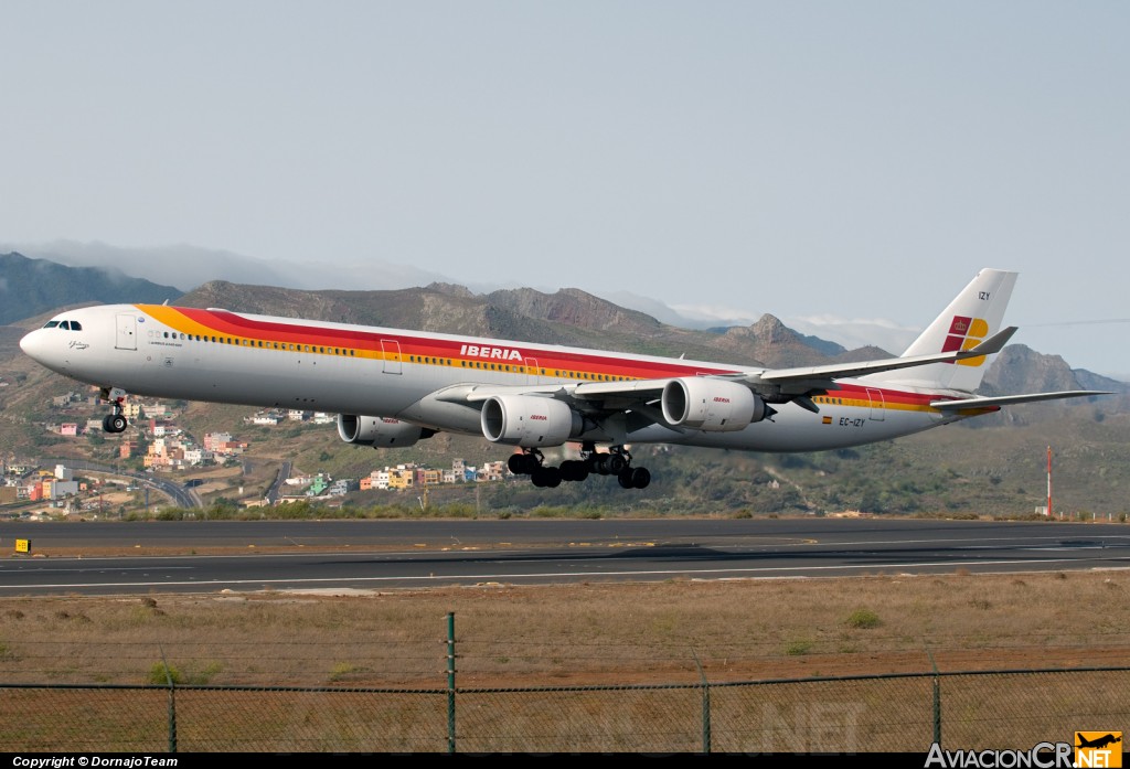 EC-IZY - Airbus A340-642 - Iberia