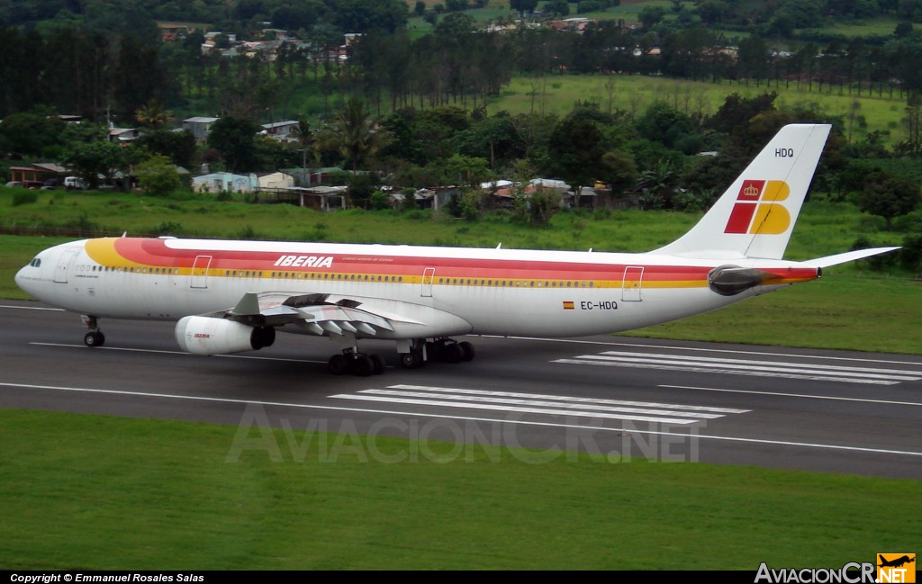 EC-HDQ - Airbus A340-313X - Iberia