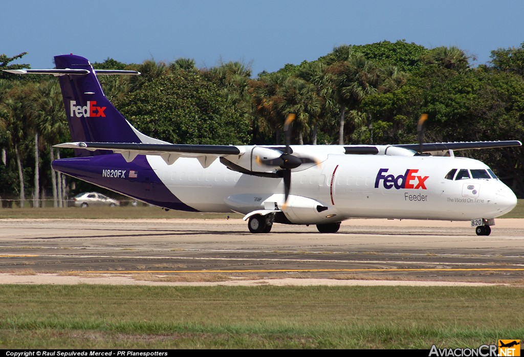 N820FX - ATR 72-212 - FedEx