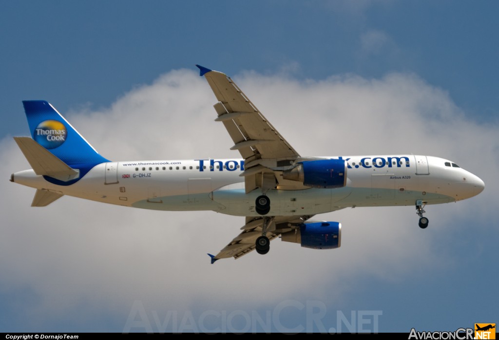 G-DHJZ - Airbus A320-214 - Thomas Cook