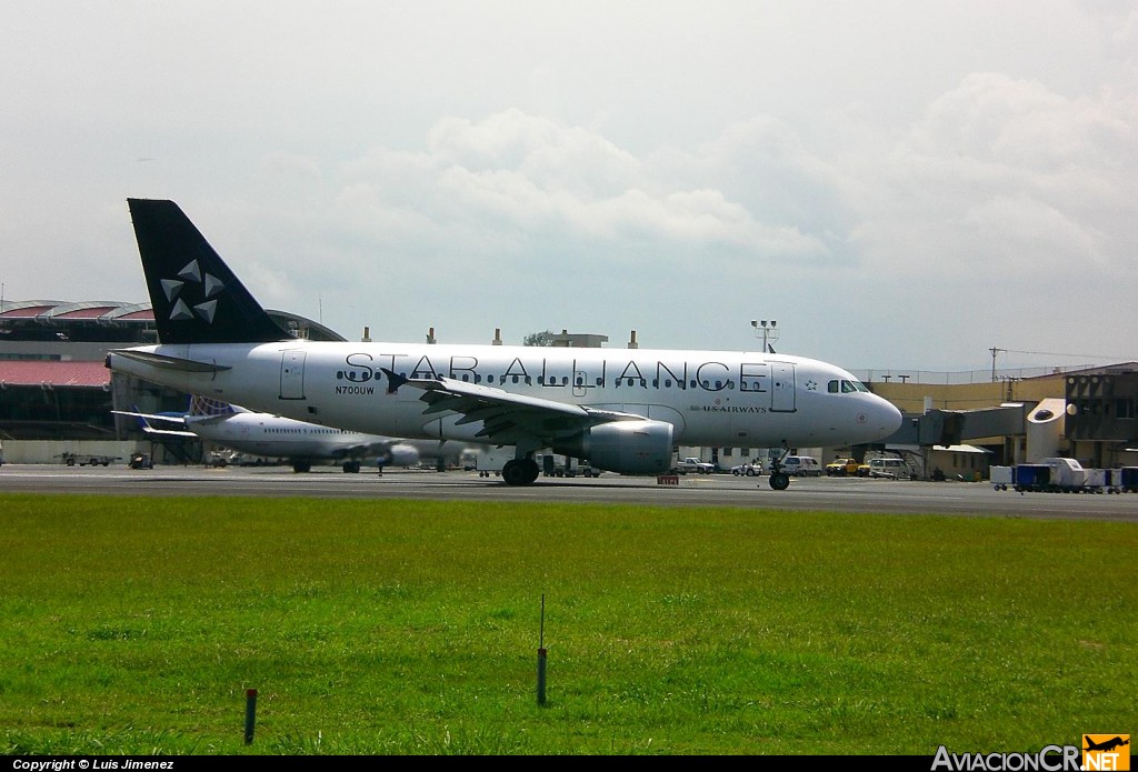 N700UW - Airbus A319-112 - US Airways