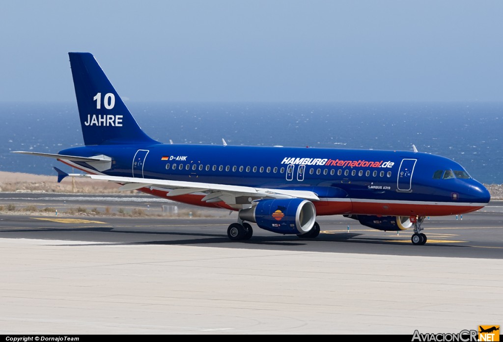 D-AHIK - Airbus A319-111 - Hamburg International