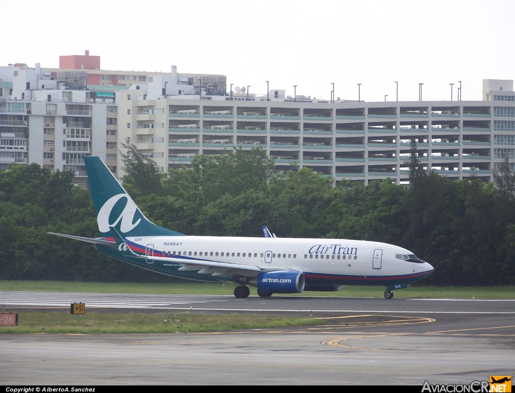 N286AT - Boeing 737-76N - AirTran