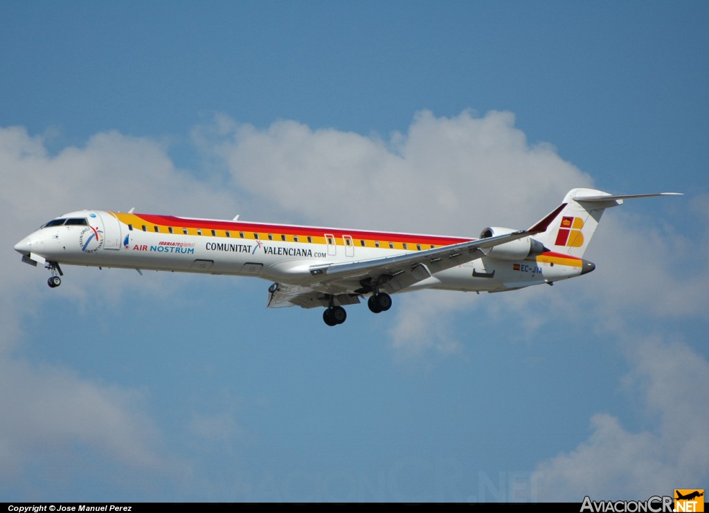 EC-JYA - Bombardier CRJ900 - Iberia Regional (Air Nostrum)