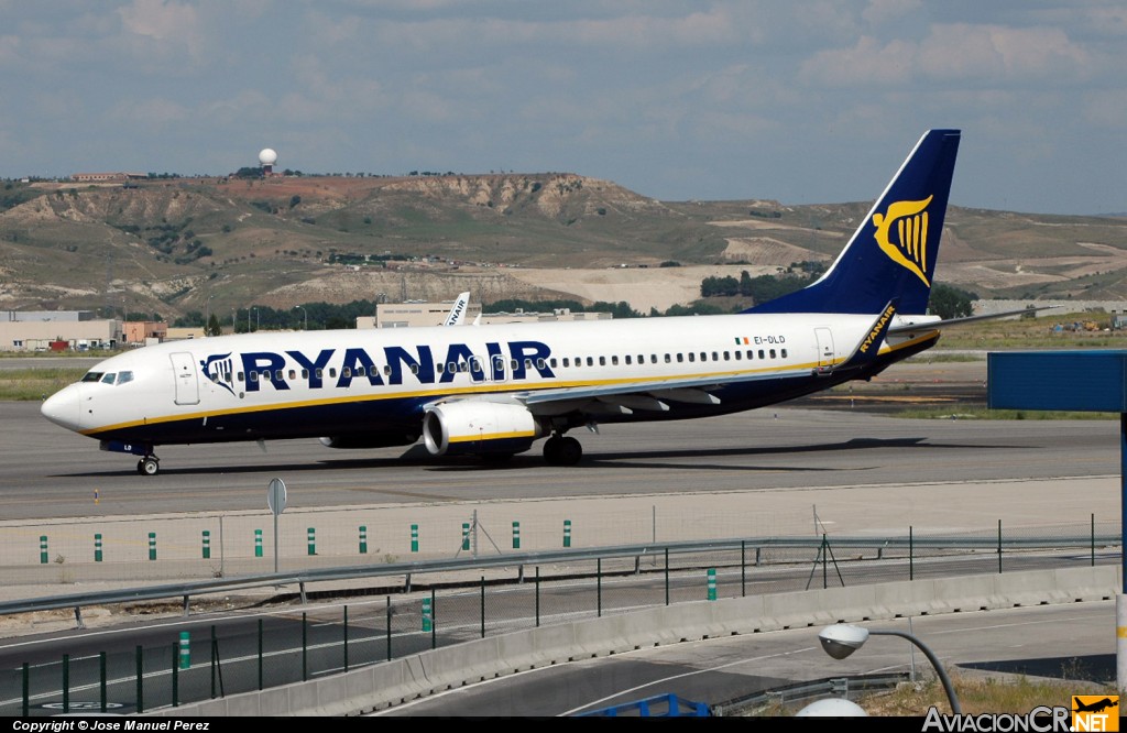 EI-DLD - Boeing 737-8AS - Ryanair