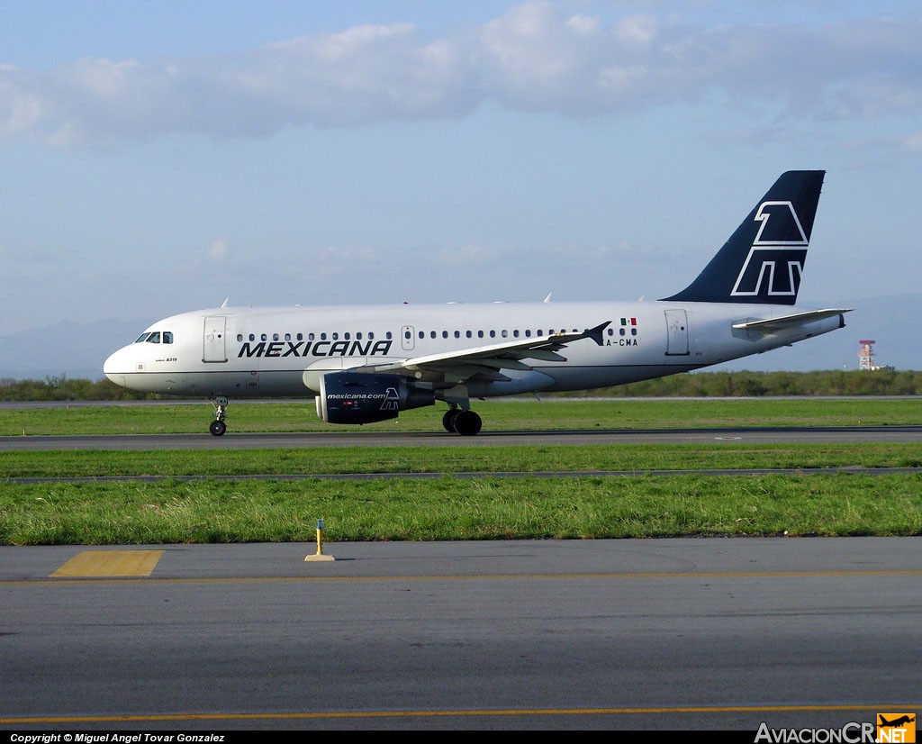 XA-CMA - Airbus A319-112 - Mexicana