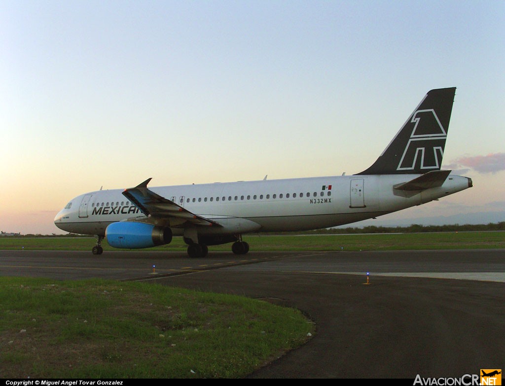 N332MX - Airbus A320-231 - Mexicana