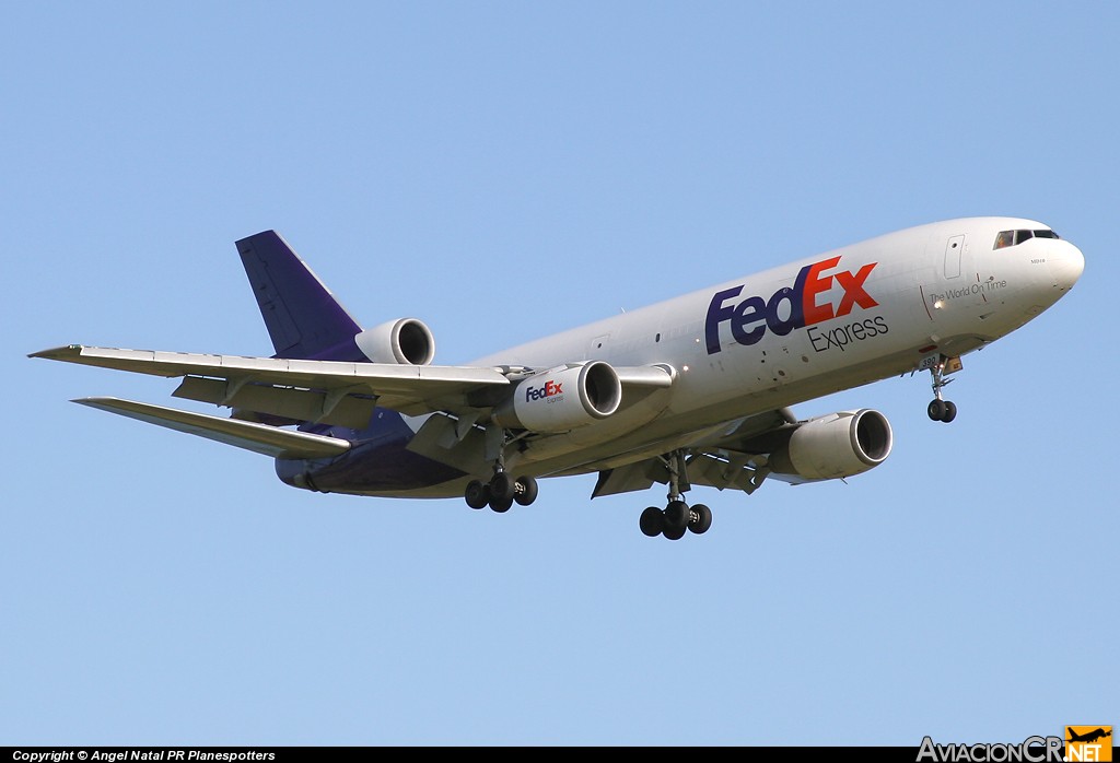 N390FE - McDonnell Douglas MD-10-10F - FedEx