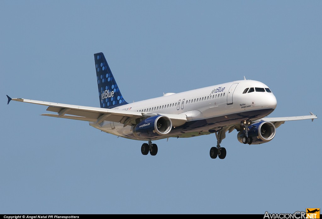 N705JB - Airbus A320-232 - Jet Blue