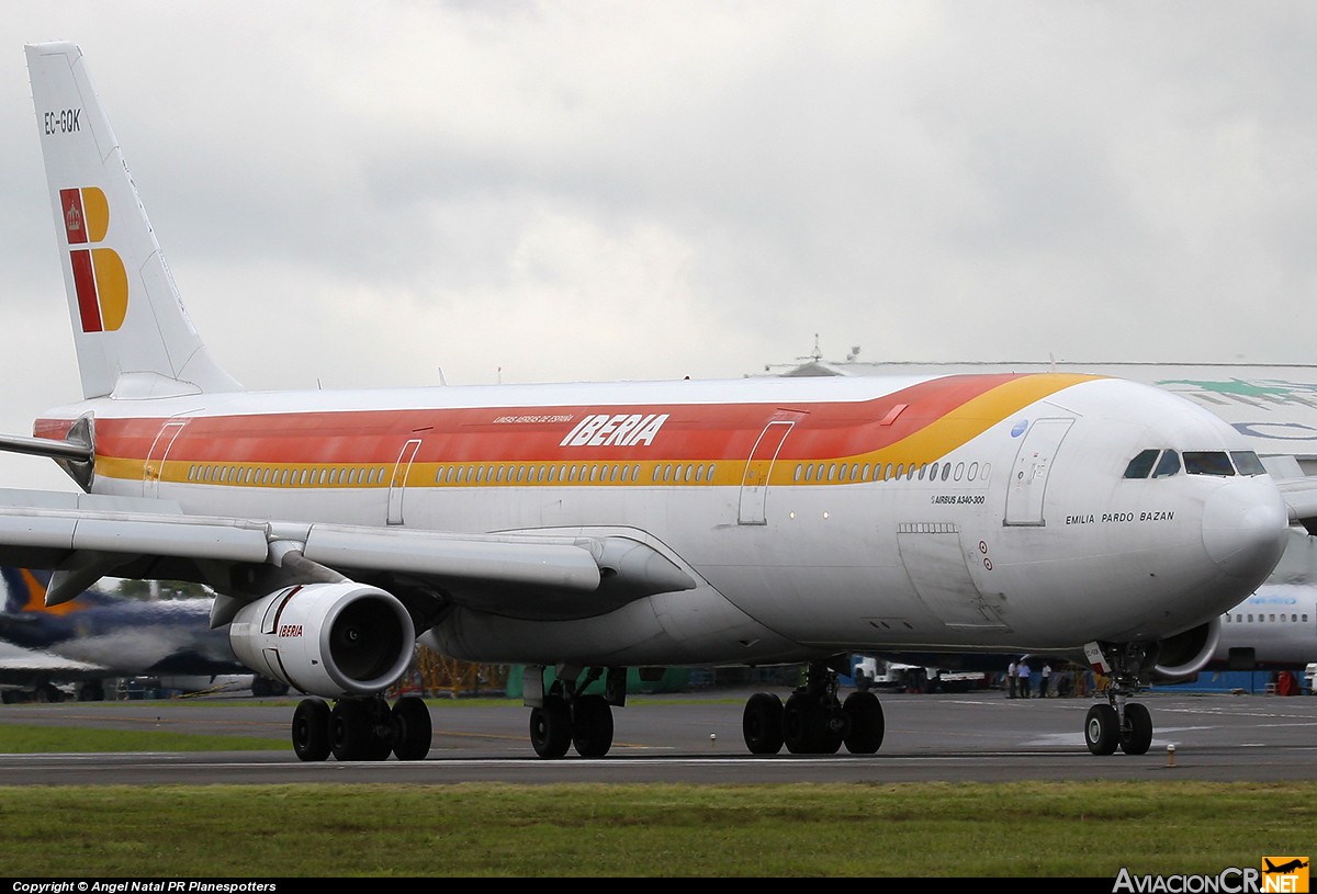 EC-GQK - Airbus A340-313X - Iberia