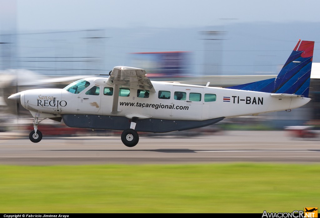 TI-BAN - Cessna 208B Grand Caravan - SANSA - Servicios Aereos Nacionales S.A.