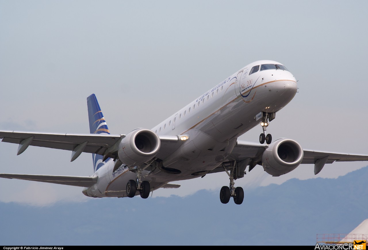 HP-1560CMP - Embraer 190-100IGW - Copa Airlines