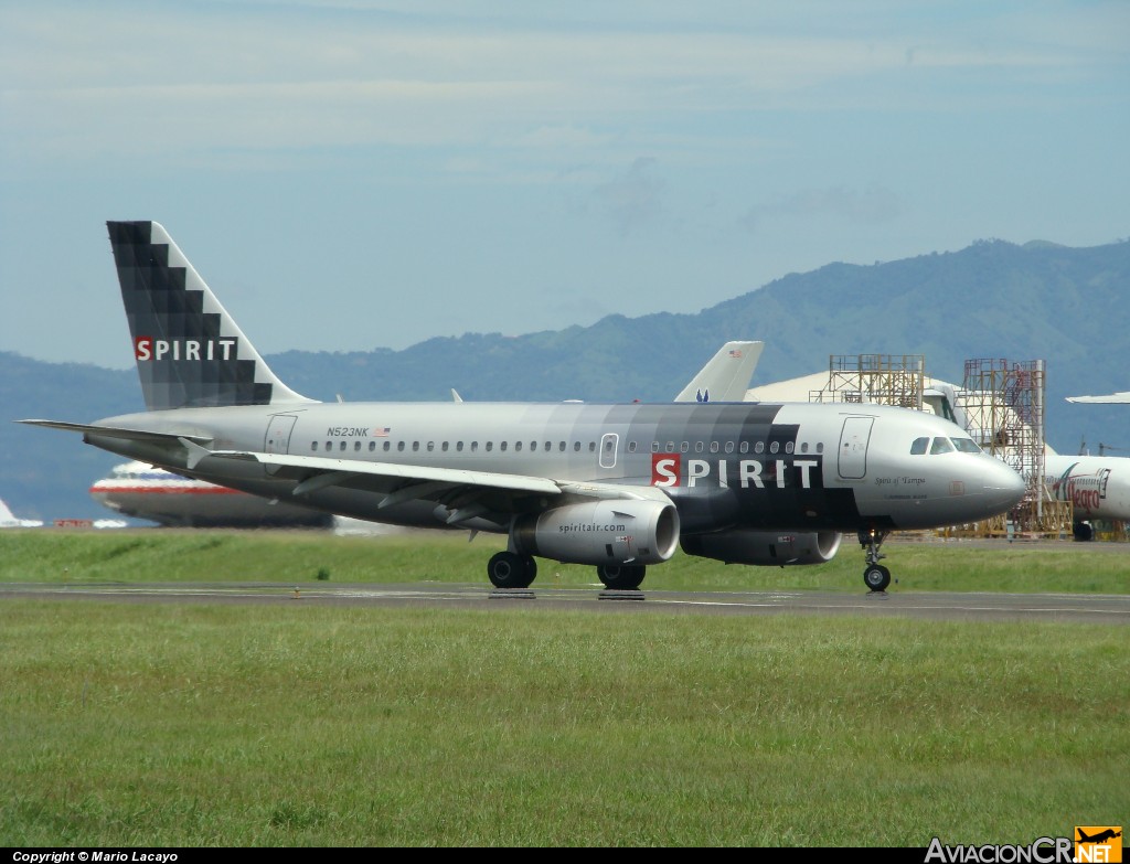 N523NK - Airbus A319-132 - Spirit Airlines