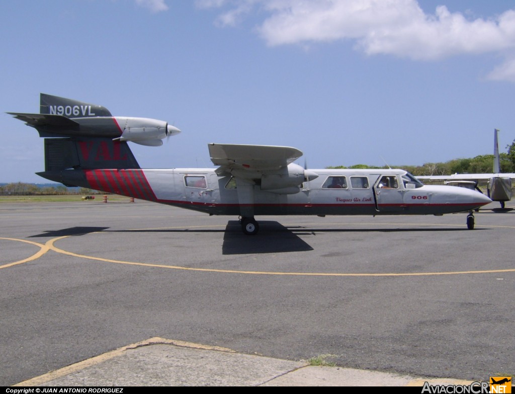 N906VL - Britten-Norman BN-2A Mk3-2 Trislander - Vieques Air Link