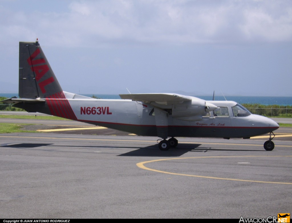N663VL - Britten-Norman BN-2 Islander - Vieques Air Link