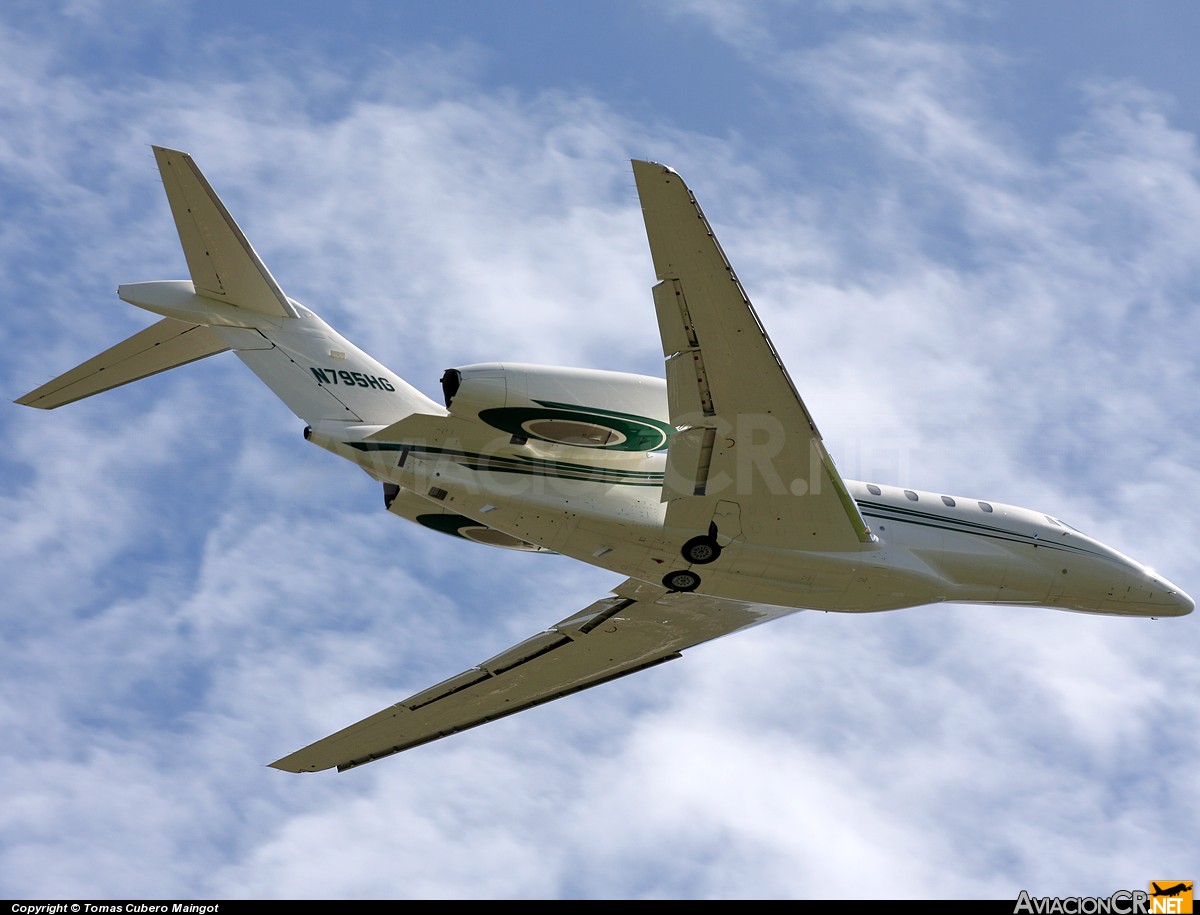N795HG - Cessna 750 Citation X - Privado