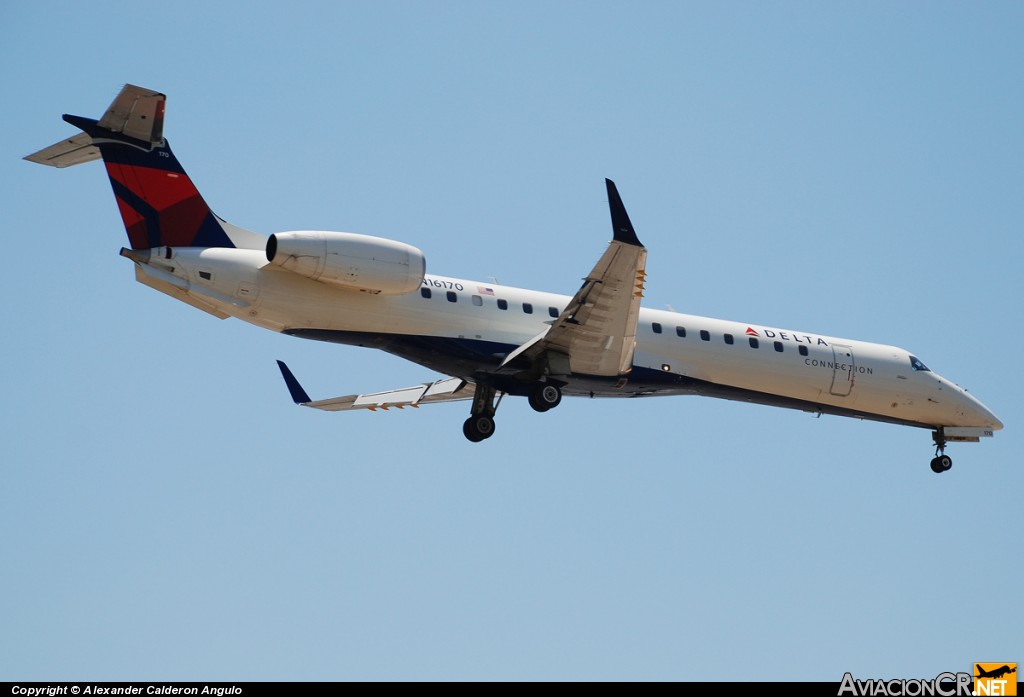 N16170 - Embraer Embraer EMB-145LR (ERJ-145LR) - Delta Connection